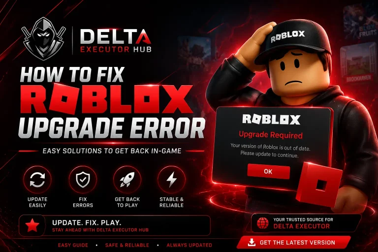 How to Fix Roblox Upgrade Error