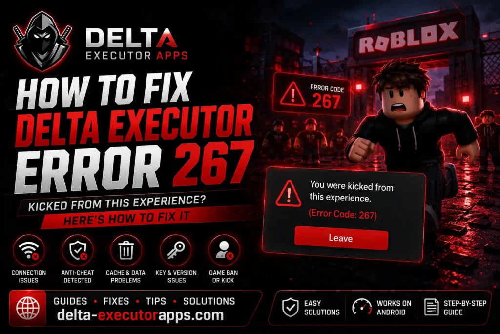 How to Fix Delta Executor Error 267