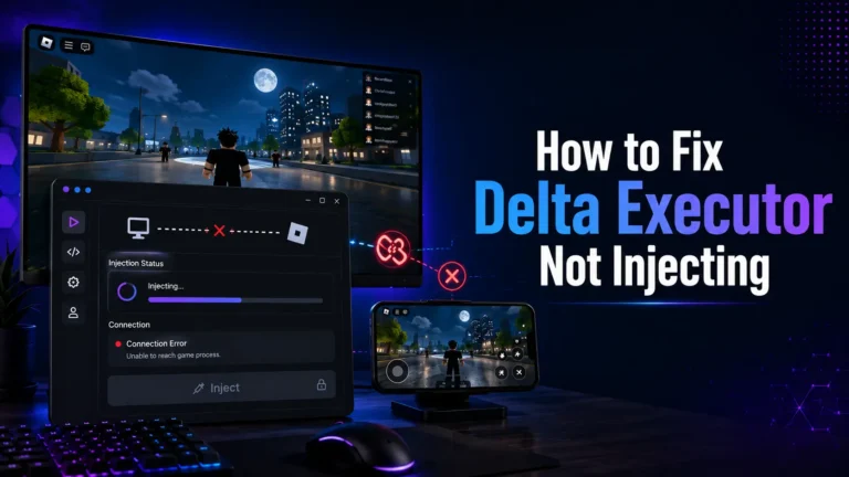 How to Fix Delta Executor Not Injecting.